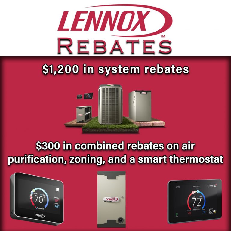 Lennox Heating And Cooling Rebates
